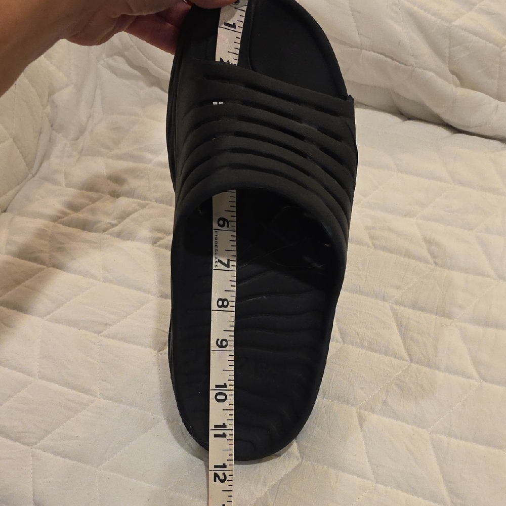 Hoka One One Charcoal Slide Sandals - Picture 10 of 10